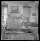 Interior shot of parlor in Bayside Plantation house, Pasquotank County, North Carolina, during the summertime